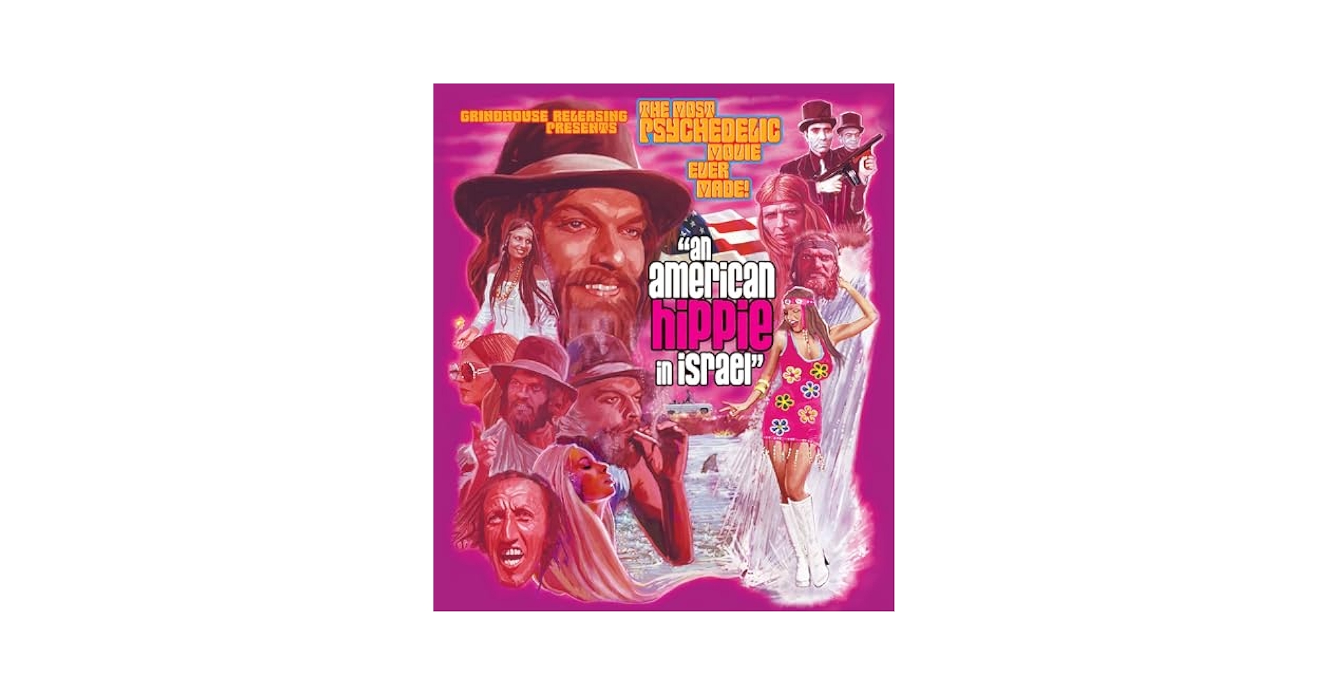 Amazon.com: An American Hippie In Israel (Blu-ray) : Asher